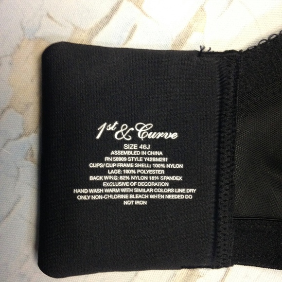 1st & Curve Melrose Full-Figure Cut-n-Sewn Bra - Picture 3 of 4